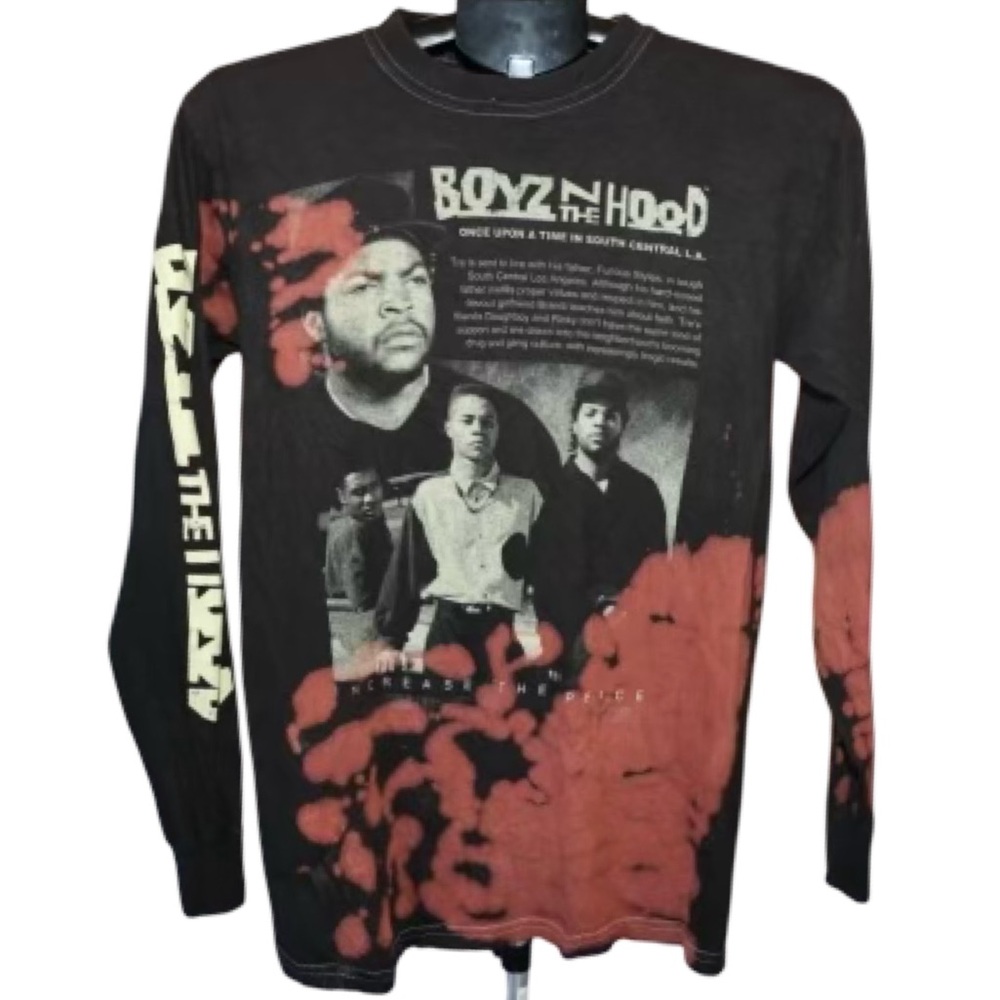 3/$15 Philcos Boyz N The Hood Tie Dye Long Sleeve T-Shirt Small